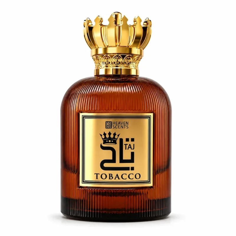 عطر تاج توباكو من هيفن سنتس بغطاء التاج الذهبي
