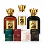باقة تاج الثلاثية مع 4 عطور بوكت
